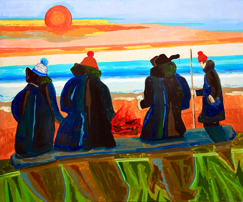 Октябрьский Дмитрий Юрьевич. Четверо у моря